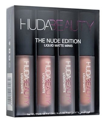 Huda Beauty The Nude Edition Liquid Matte Mini Lip Set